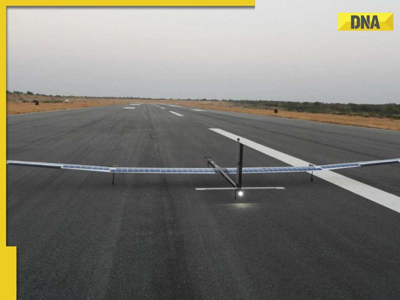 India’s new solar aircraft: All you need to know about UAV that can fly 20 km high and float for months