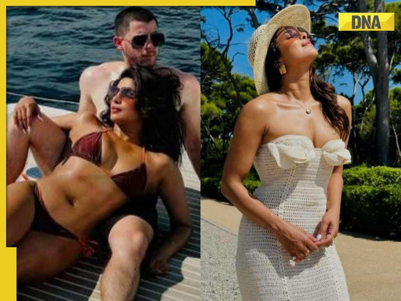 In pics: Priyanka Chopra stuns in bikini as she takes 'perfect pause' for beach vacation with Nick Jonas, Malti Marie