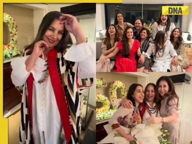 Inside Shabana Azmi's 74th birthday bash with girl gang Vidya Balan, Urmila Matondkar, Dia Mirza, Farah Khan