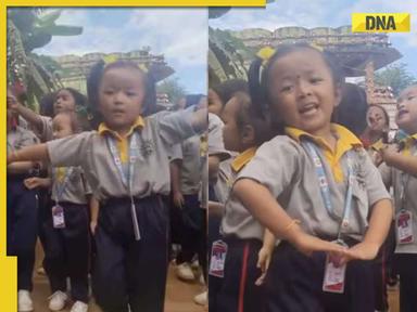 Viral video: Little girl wows everyone with her dance moves, winning hearts online