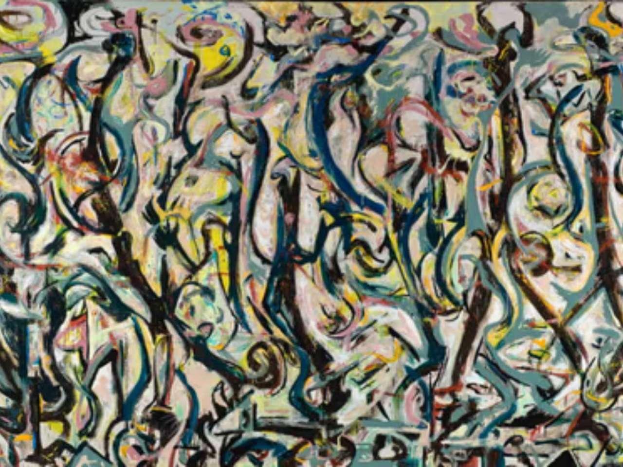 Number 17A by Jackson Pollock