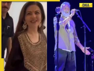 Nita Ambani, Anant Ambani seen singing along in Lucky Ali concert, pics surface