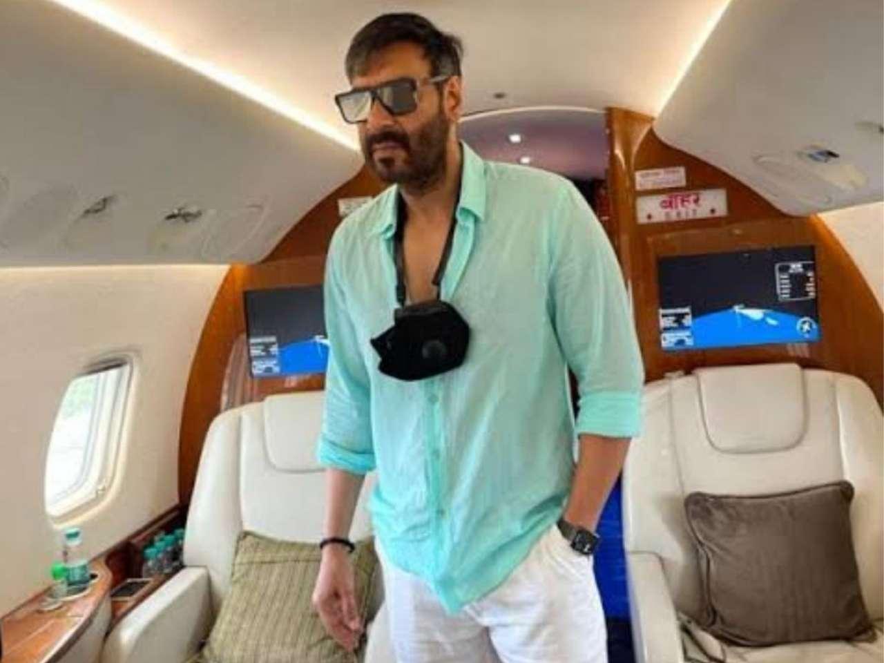 Ajay Devgn was the first Bollywood actor to own private jet