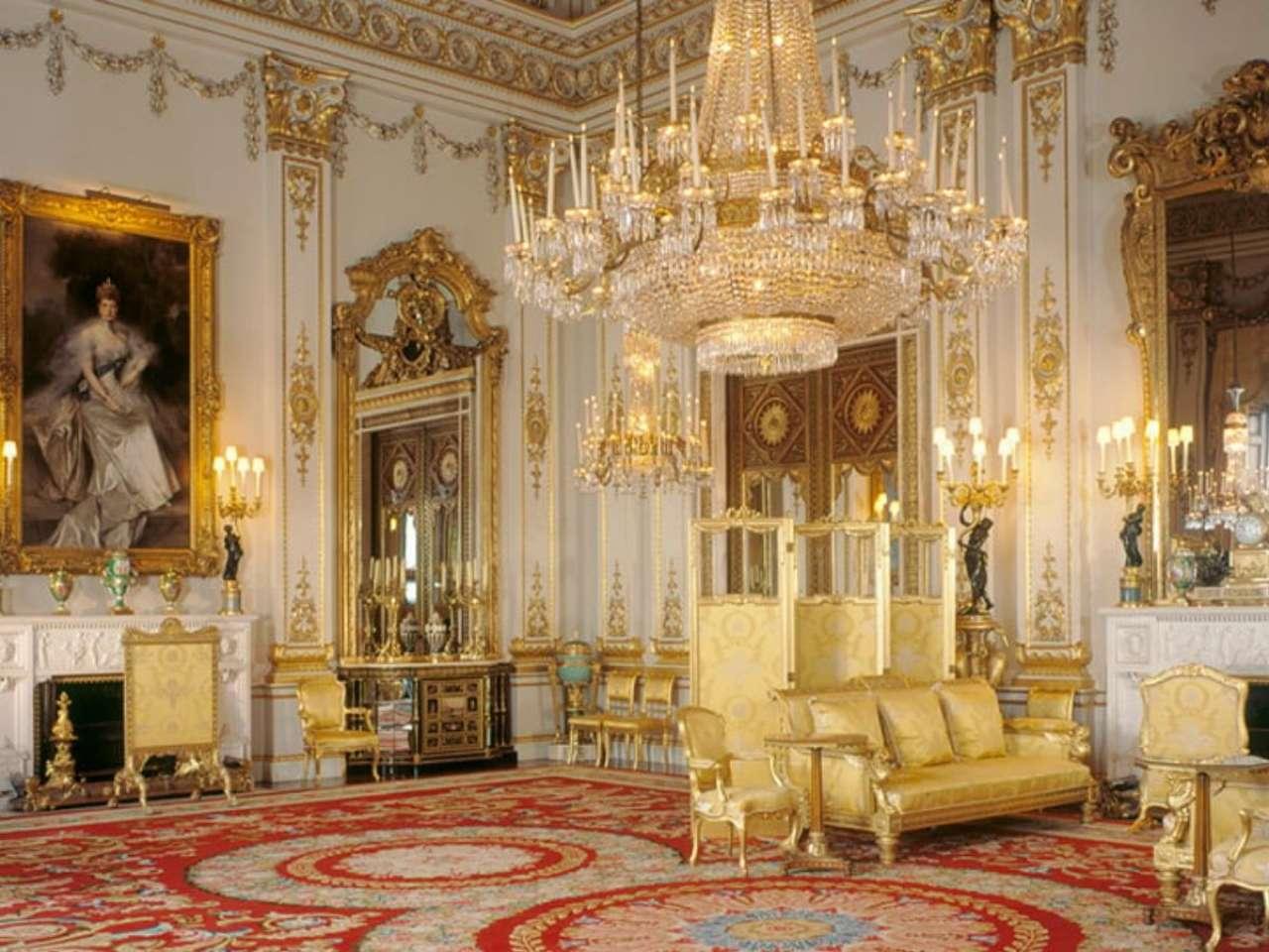 White drawing room, Buckingham Palace