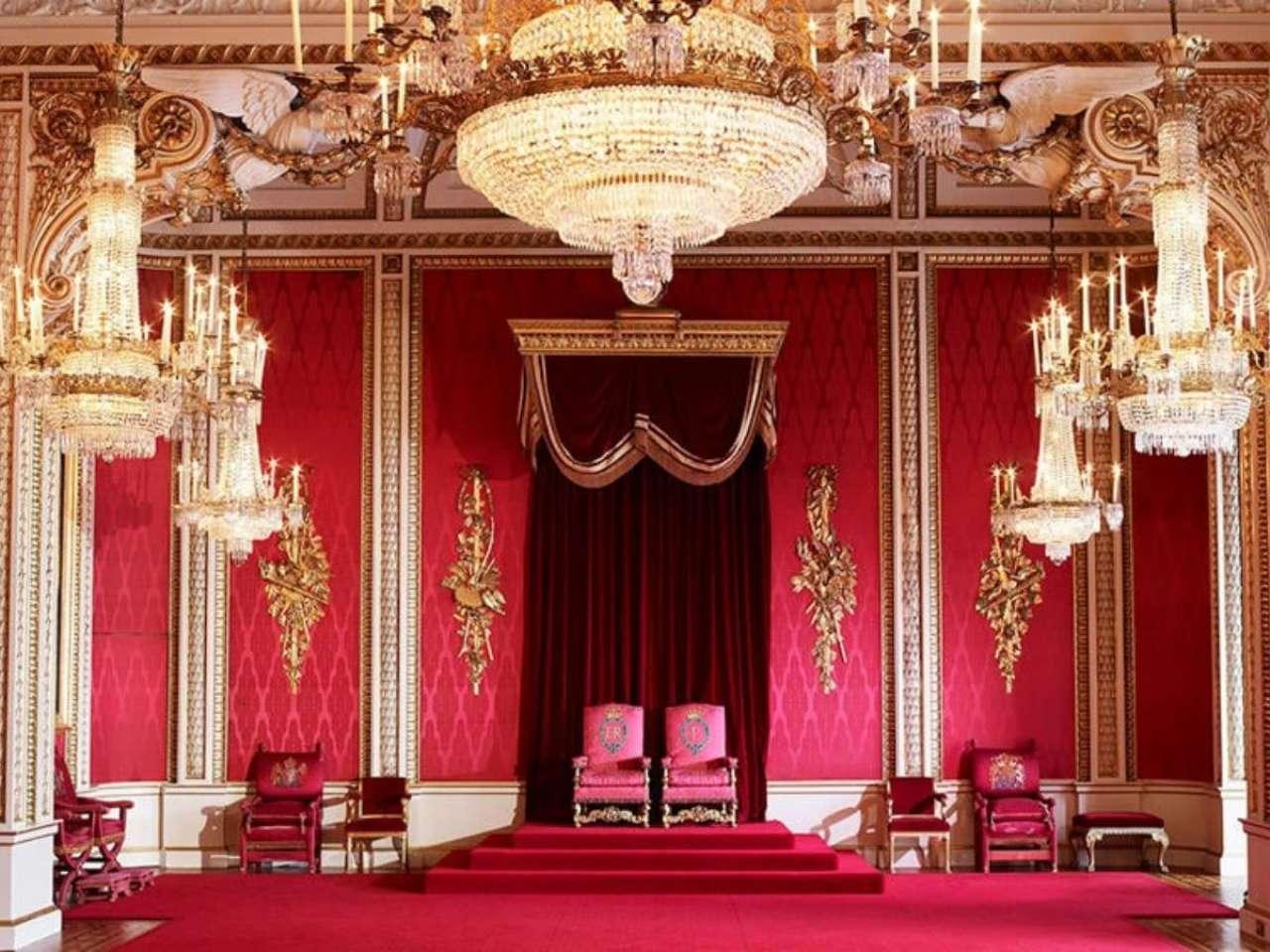 Throne room, Buckingham Palace