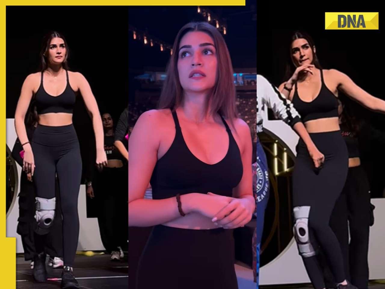 Watch: Kriti Sanon rehearses for her IIFA 2024 performance, grooves to Koi Yahan Nache Nache song in viral video