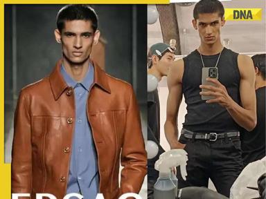 Meet 21-year-old from Delhi who creates history as Versace's first Indian male model at Milan Fashion Week