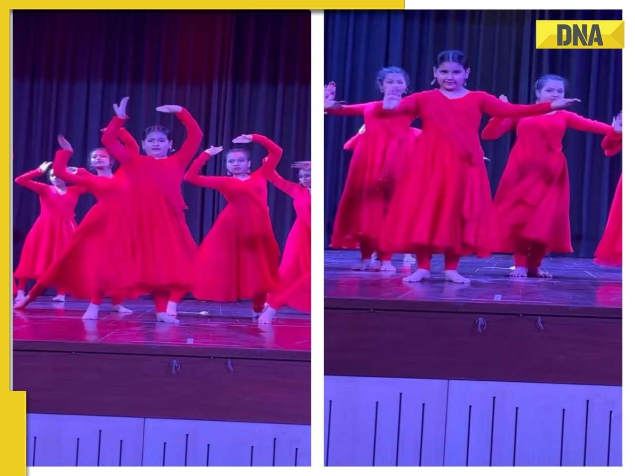 Viral video: Young girls' beautiful dance performance on 'Mahabharata' title song captures hearts, WATCH