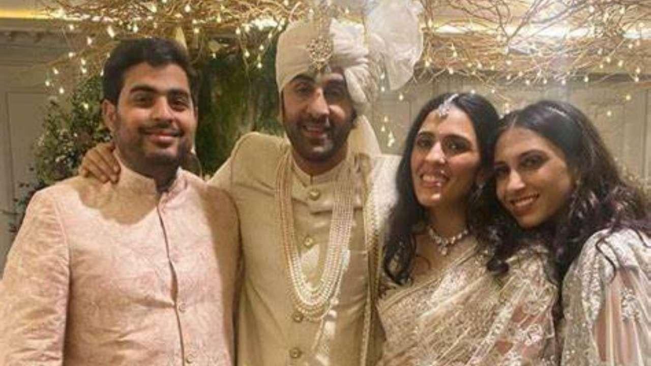 Akash Ambani at Ranbir-Alia's wedding