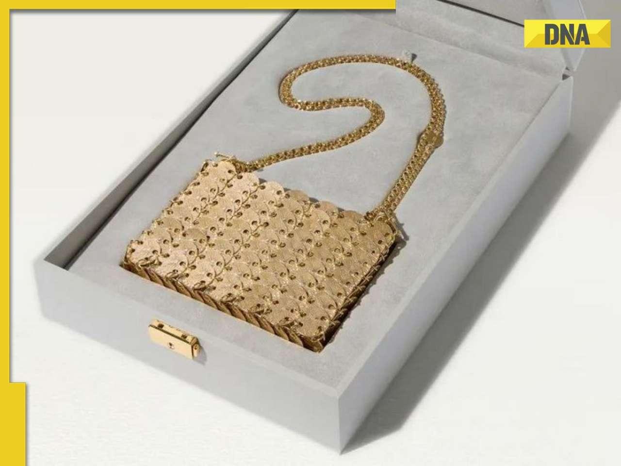 World's most expensive handbag, adorned with 18-carat gold, took 100 hours to craft, it costs Rs...