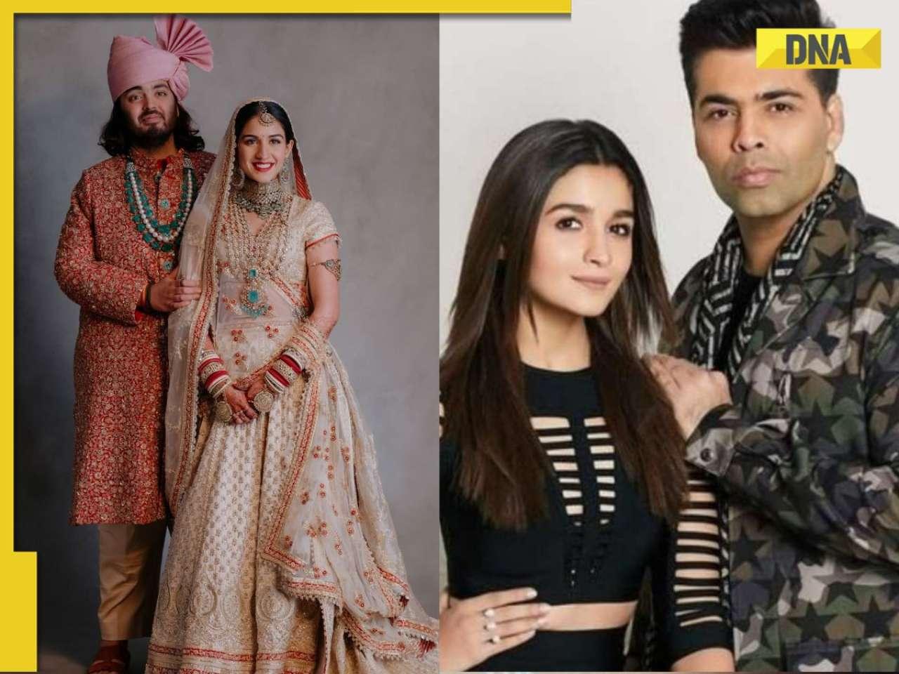 'Humari aukaat hi nahi hai': Karan Johar, Alia Bhatt on Anant Ambani's wedding gift