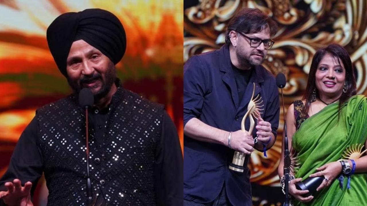 Bhupinder Babbal won Best Singer Male for Arjan Valley, Best Lyrics - Siddharth-Garima, Satranga For Film Animal