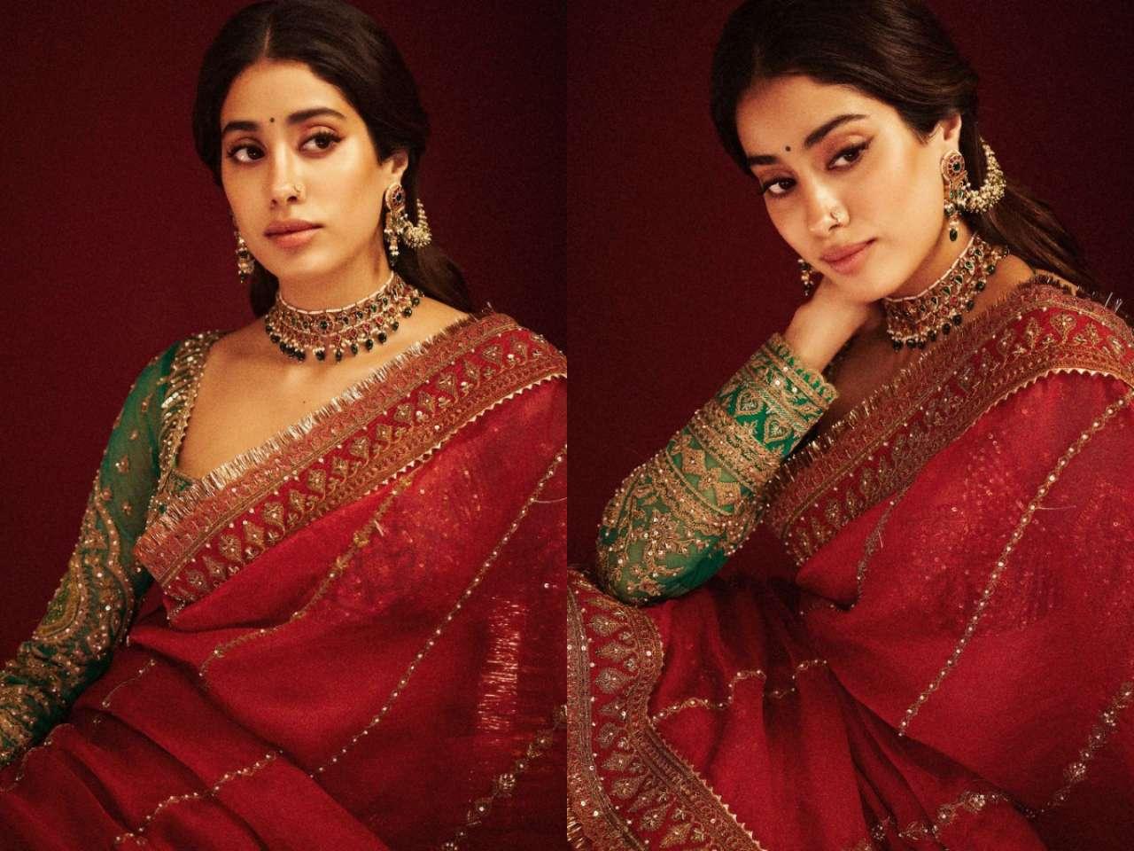 Janhvi Kapoor looks like a queen