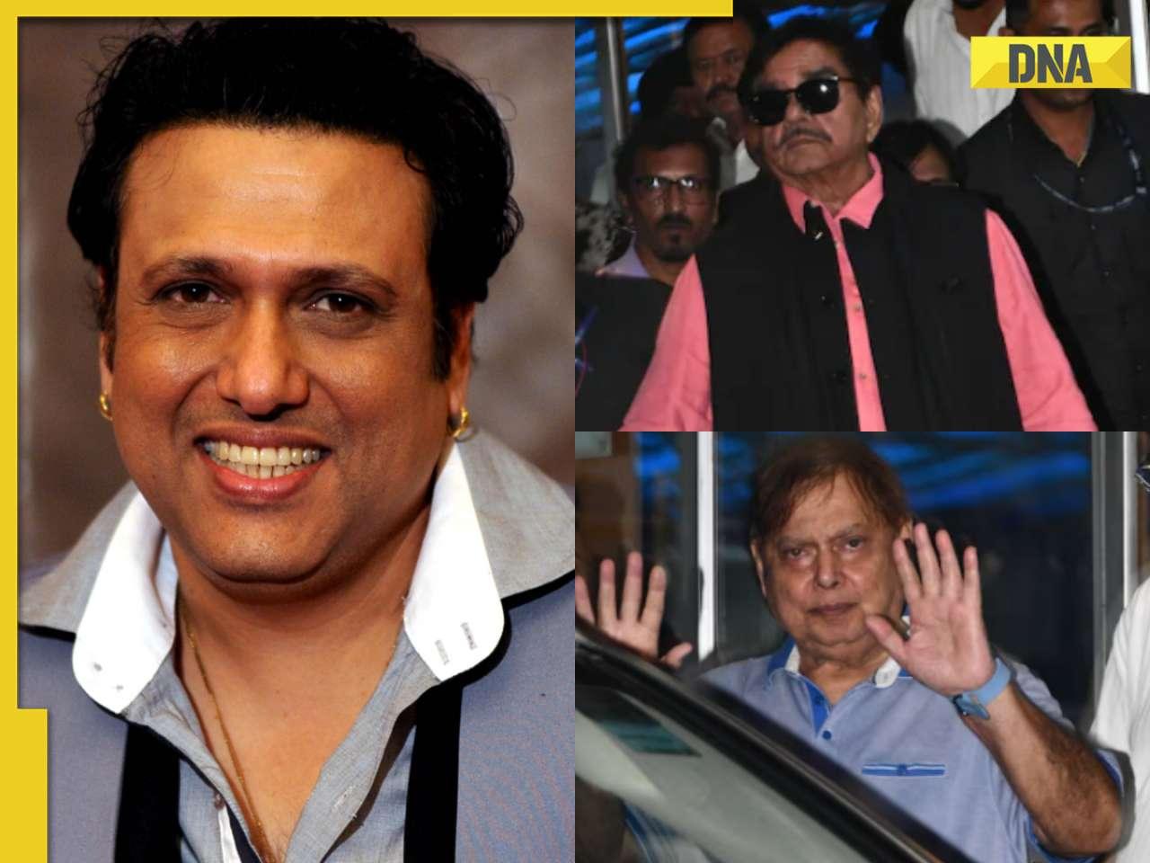 Govinda shoots self in leg, David Dhawan, Shatrughan Sinha visit hospital