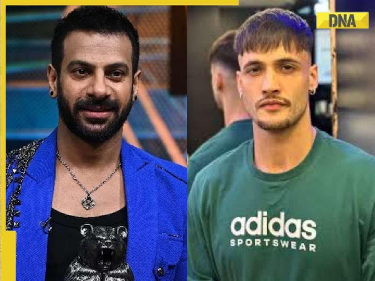 Asim Riaz indirectly mocks Karan Veer Mehra, calls him 'di*****d', KKK 14 winner hits back: 'Too much steroid...'