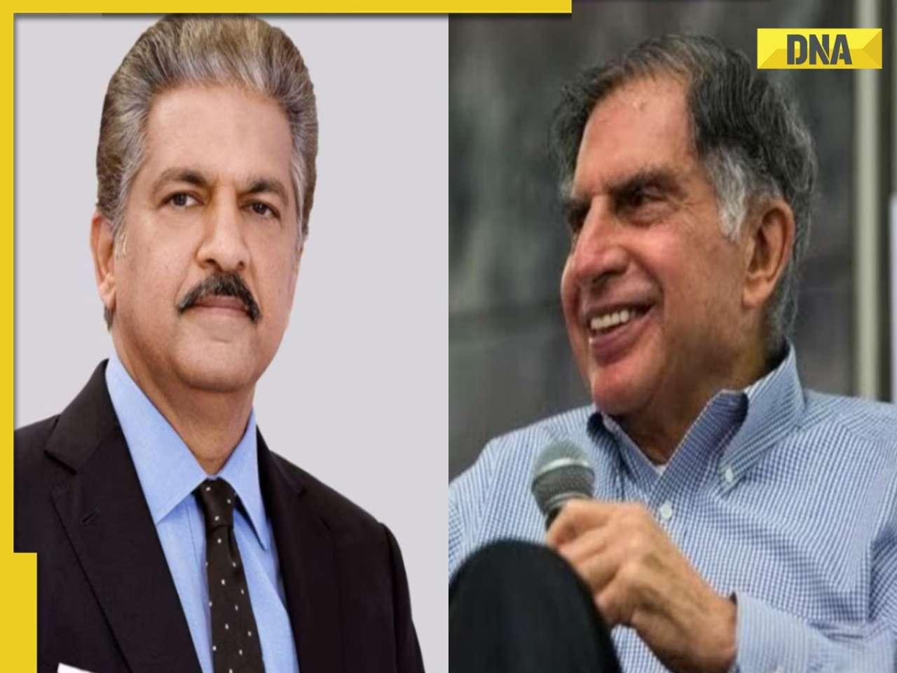 'We have always seen...': Anand Mahindra calls Ratan Tata's company 'elder brother' due to THIS reason