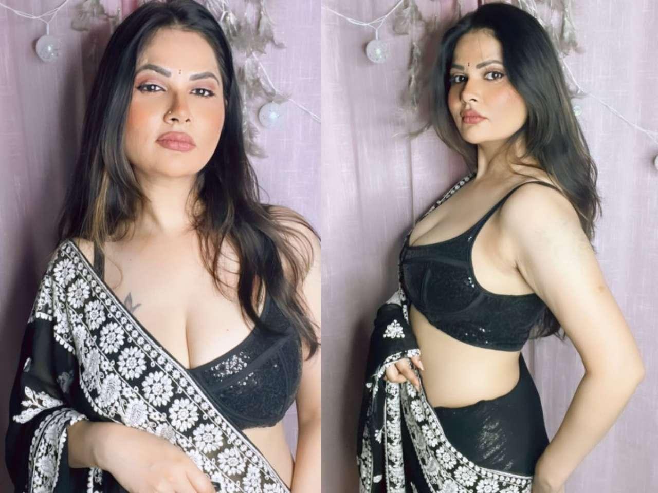 Aabha Paul: The sexy lady in black