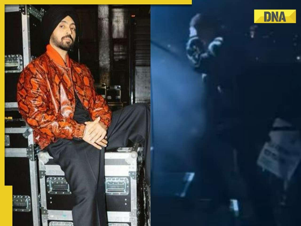 Watch: Diljit Dosanjh calls his ‘Lover’ from Pakistan on stage during London concert, video goes viral