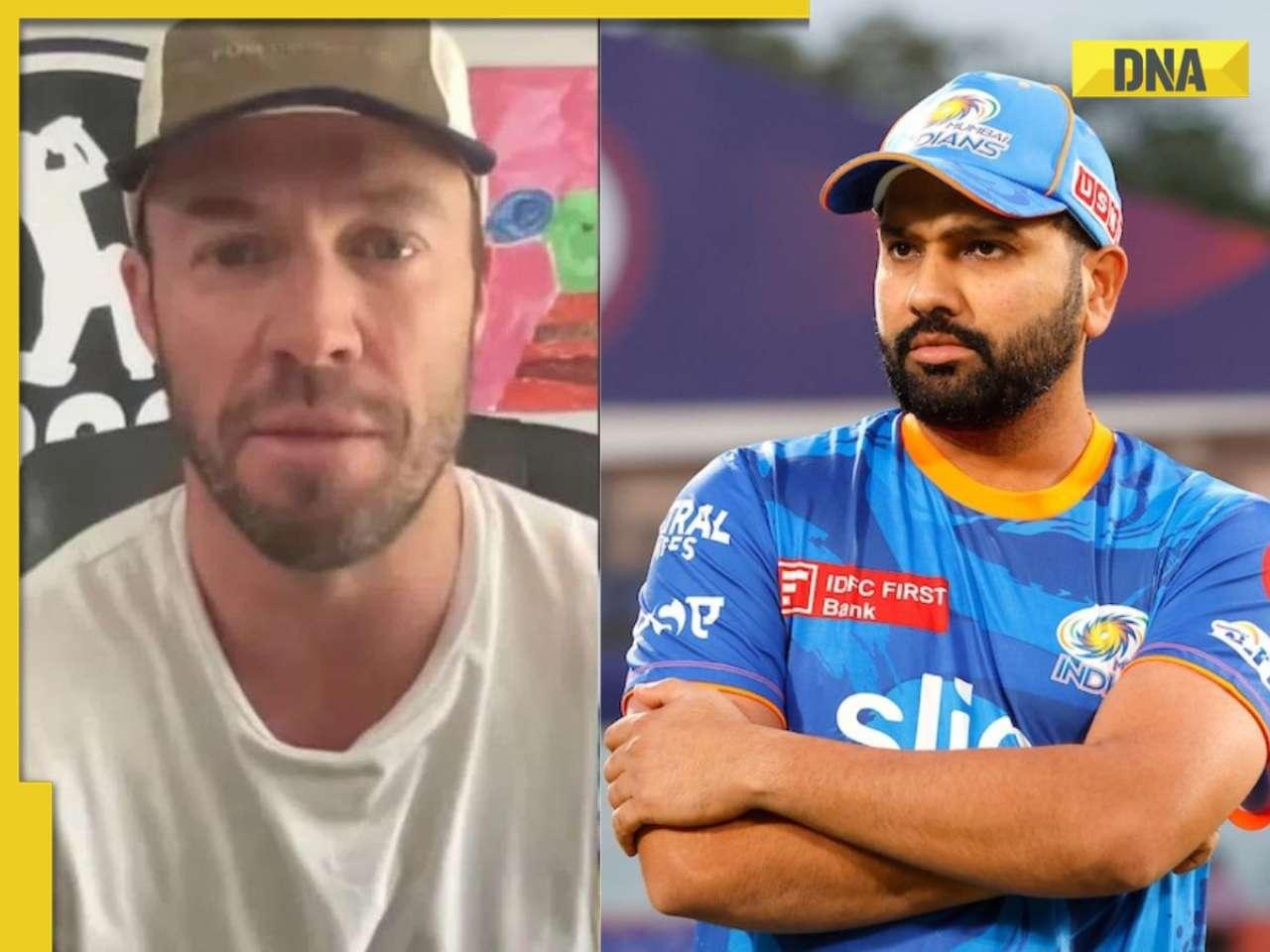 'It will be bigger than...': AB de Villiers on Rohit Sharma moving from Mumbai Indians to RCB