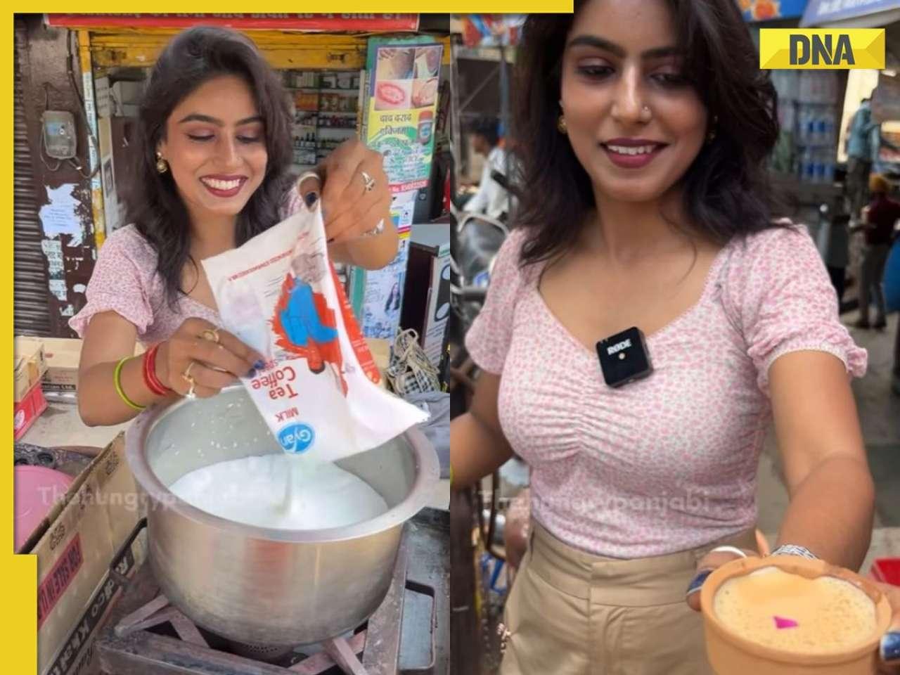 'Next Bigg Boss contestant:' Video of Lucknow's 'Model Chai Wali' making tea with open hair open sparks online debate