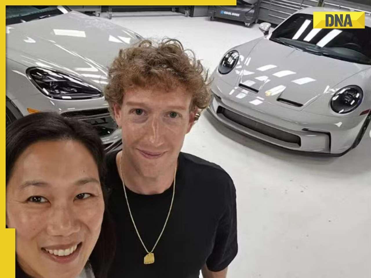 Meta CEO Mark Zuckerberg reveals custom ‘His and Her’ Porsches worth Rs 16600000, pics go viral