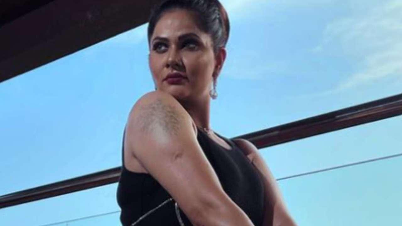 Aabha Paul looks bold in black