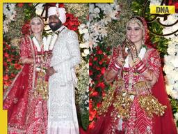 In pics: Arti Singh stuns in red lehenga as she ties the knot with beau Dipak Chauhan in dreamy wedding