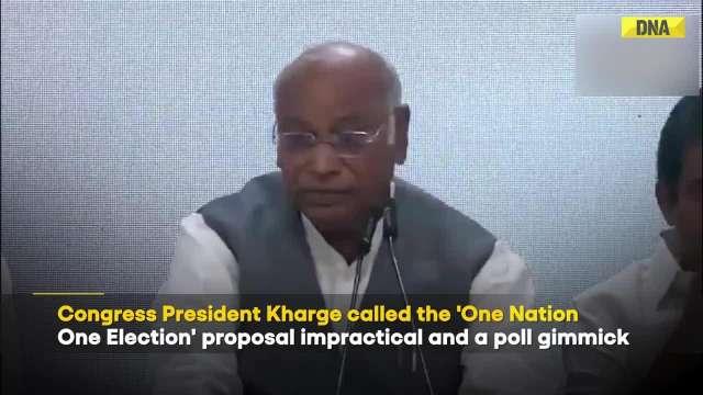 Congress President Kharge Slams & Opposes 'One Nation, One Election' Proposal, Calls It Impractical