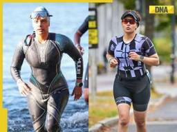 In pics: Saiyami Kher conquers Ironman triathlon in Germany, swims, cycles, runs to complete endurance races