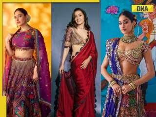 Navratri 2024: 5 Bollywood diva-inspired lehengas, sarees for stunning Garba look