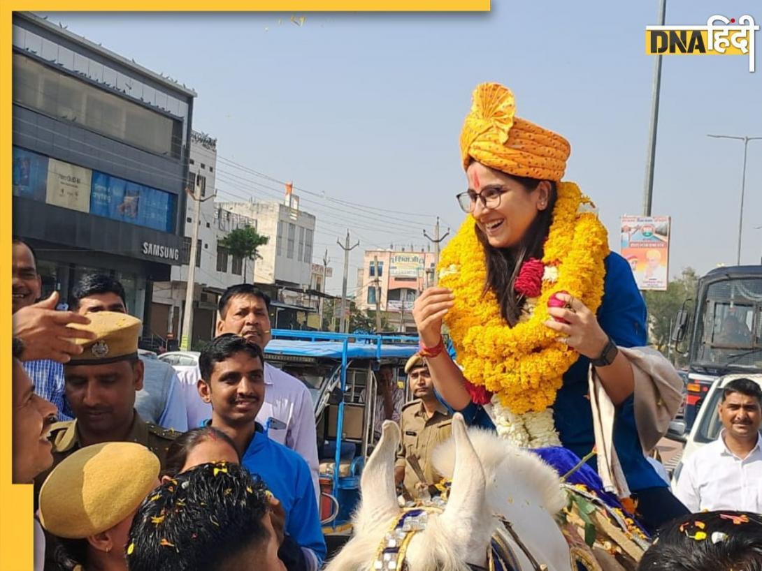 कौन हैं IPS Vandita Rana, जिन्हें घोड़ी पर बैठाकर दी गई यादगार विदाई 