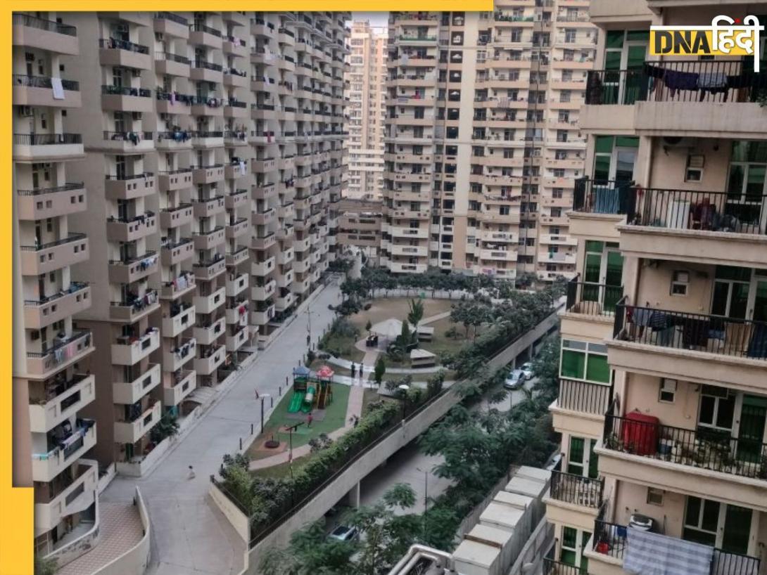 Greater Noida News: बिल्डिंग की 27वीं फ्लेर से फिसली 2 साल की मासूम, 12वें फ्लोर पर अटकी और फिर...